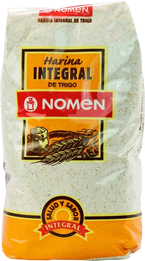 Harina NOMEN Harina integral de trigo: detalles y precios del análisis ...