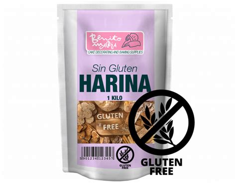 HARINA SIN GLUTEN 1 KILO   Benito Maria