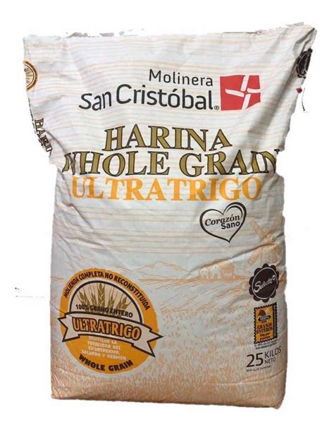 Harina Whole Grain Sacos De 25 Kilos | Mercado Libre