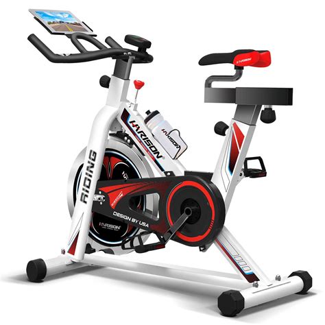 HARISON Pro Indoor Cycling Bike Belt Drive with Table ...
