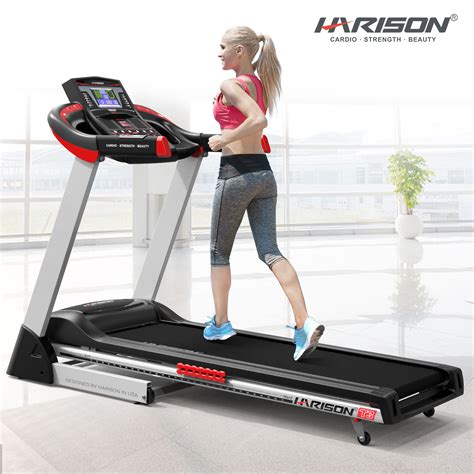 HARISON T3 Easy Assemble Folding Treadmill for Home Use ...