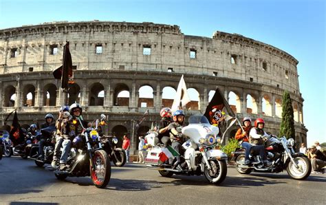 Harley Davidson reúne en Roma a miles de entusiastas ...
