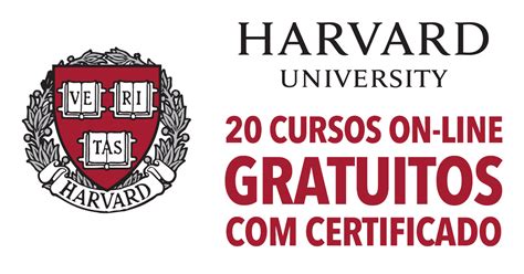 Harvard oferece 20 cursos gratuitos e com certificado   Estágio Online