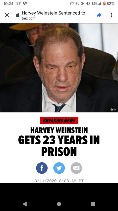 Harvey Weinstein gets 23 year prison sentence! : conspiracy