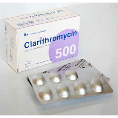Hasan Clarithromycin 500mg Tablet, Packaging Type: Box, Rs ...