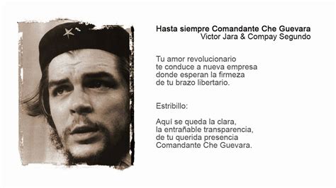 Hasta Siempre Comandante Che Guevara Chords   Chordify