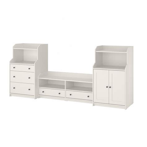 HAUGA Mueble almacenaje/tv   blanco   IKEA