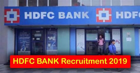 HDFC Bank Recruitment 2019 – Apply Online 1500+ Graduate ...