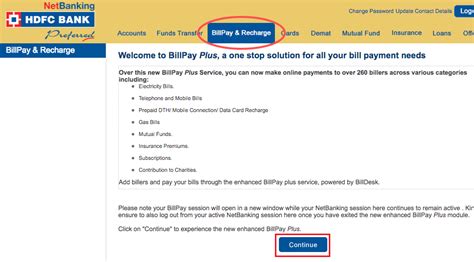 HDFC Netbanking Steps to activate your SIP