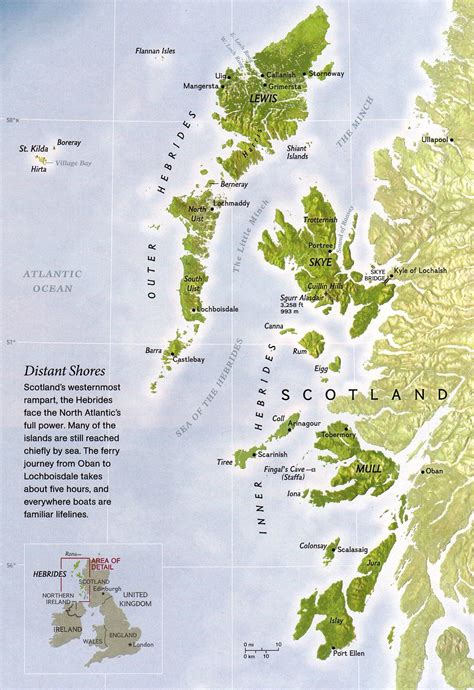 Hebrides Islands Map   hebrides | Scotland map, Hebrides ...
