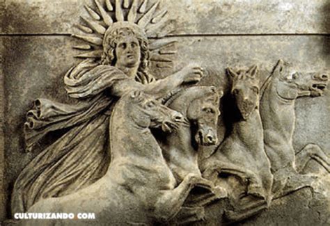 Helios, el titán de la mitología griega que poseía la luz ...