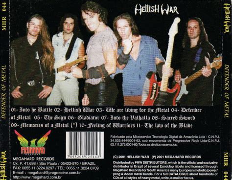 HELLISH WAR – Defender Of Metal  CD , Traditional True ...