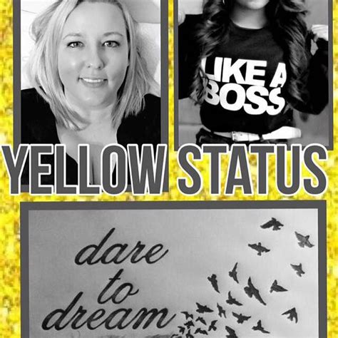 Hello yellow status!! | Younique, Movie posters, Status
