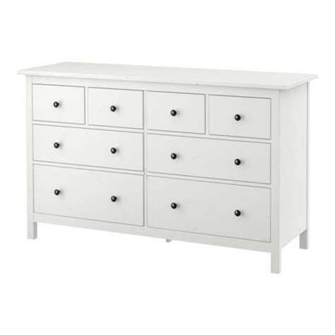 HEMNES 8 drawer dresser   white stain, 63x37 3/4     IKEA
