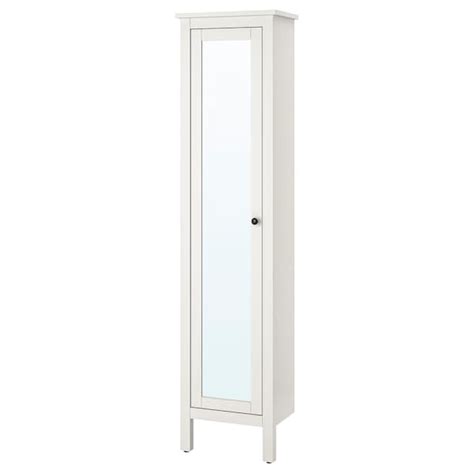HEMNES Armario alto con espejo   blanco   IKEA