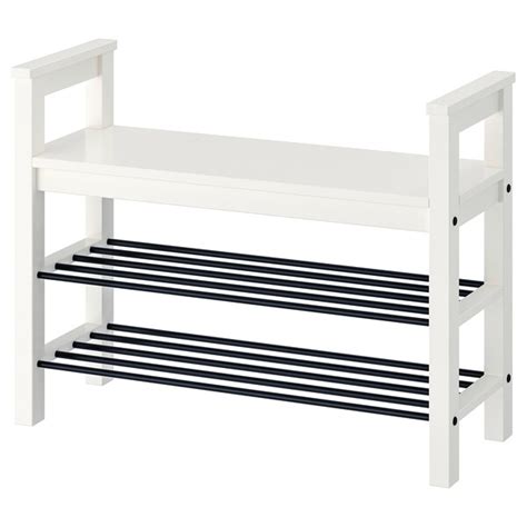 HEMNES Bench with shoe storage   white   IKEA