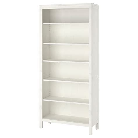 HEMNES Bookcase, white stain, 353/8x771/2 IKEA