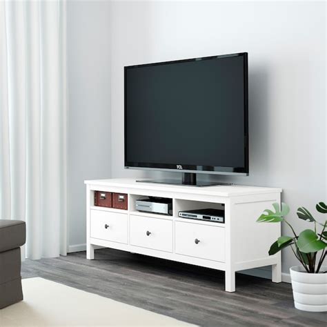 HEMNES Mueble TV, tinte blanco, 148x47x57 cm   IKEA
