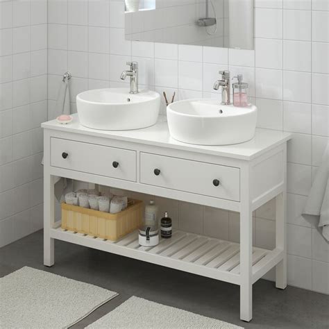 HEMNES / TÖRNVIKEN Mueble abierto/lavabo 45   blanco ...