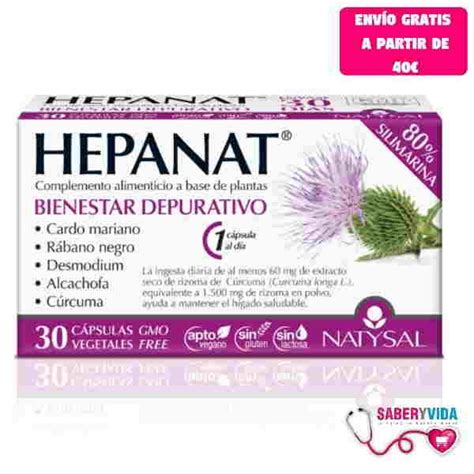 Hepanat Natysal Depurativo especial hígado   Herboristería online
