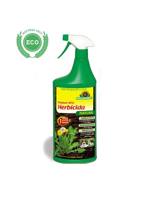 Herbicida ecológico Finalsan 1 litro   Agralia Jardín