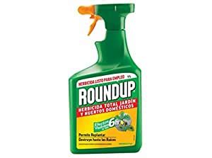 Herbicida Roundup listo para empleo 1 Litro. Efectos a las 6 horas ...