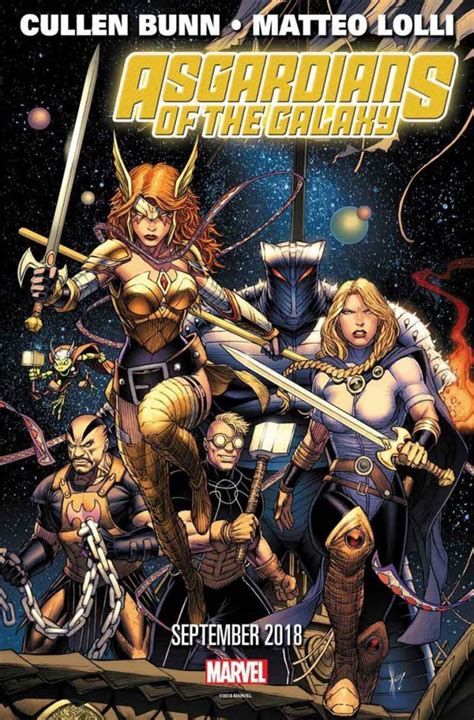 Hermana de Thor lidera Asgardianos de la Galaxia de Marvel ...