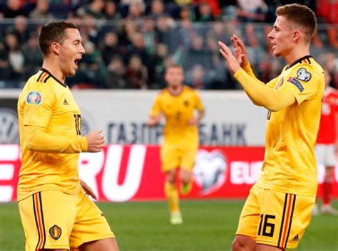 Hermanos Hazard guiaron victoria de Bélgica sobre Rusia | Líder en deportes