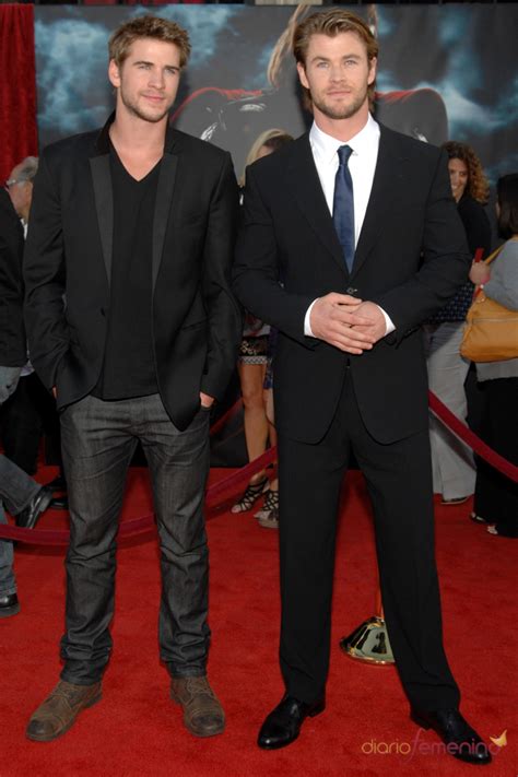 Hermanos y famosos: Liam y Chris Hemsworth