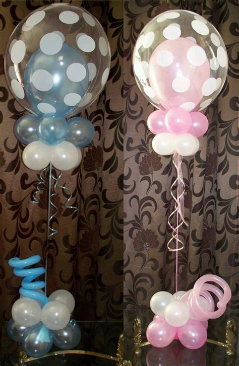 Hermosas decoraciones con globos transparentes