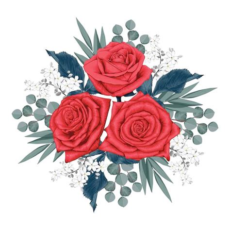 Hermosos Rosas Rojas Dibujos De Flores Para Dibujar