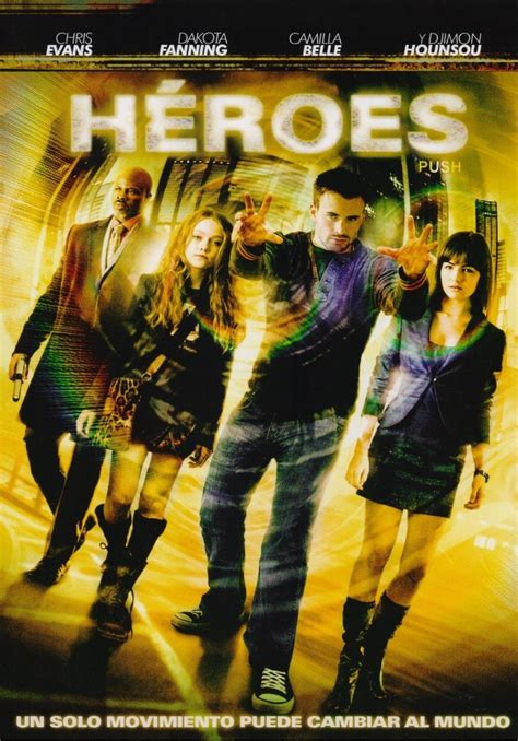 Heroes Push Chris Evans Dakota Fanning Pelicula Dvd ...
