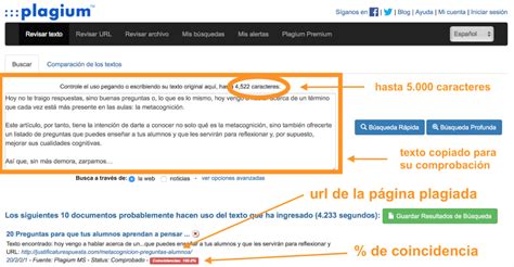 Herramientas web gratuitas para detectar el plagio de textos