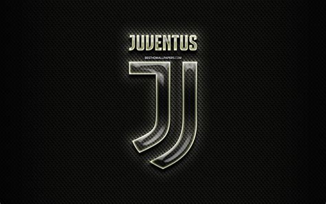 Herunterladen hintergrundbild juventus fc  , glas logo ...