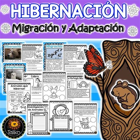 Hibernacion, Migración y Adaptación. | Science lessons elementary ...