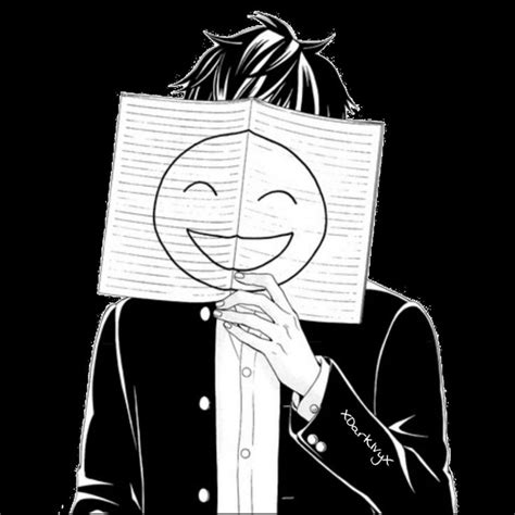 Hiding the sadness | Anime smile, Anime boy smile, Anime boy