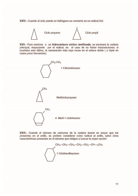 Hidrocarburos   Reglas de nomenclatura  página 2 ...