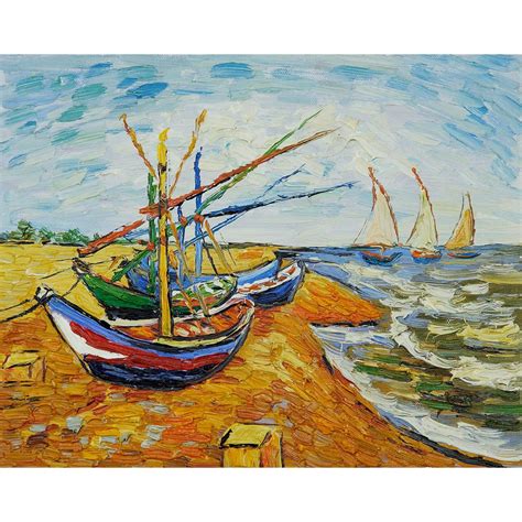High quality Vincent Van Gogh paintings for sale Boats at ...