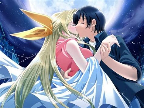 High Quality Wallpaper: Kissing   Anime Pictures