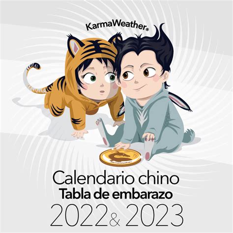 [High Resolution] Calendario Chino Embarazo 2023