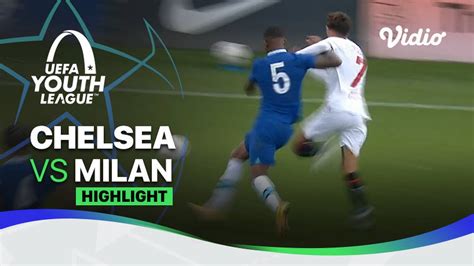 Highlights   Chelsea vs Milan | UEFA Youth League 2022/23 | Vidio