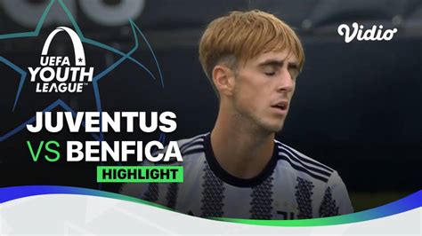 Highlights   Juventus vs Benfica | UEFA Youth League 2022/23 | Vidio