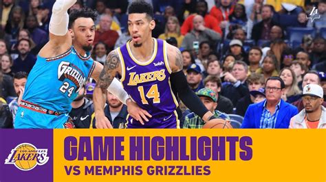 HIGHLIGHTS | Los Angeles Lakers vs. Memphis Grizzlies   YouTube