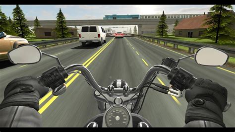 Highway Traffic Rider Android gameplay. Racing Bike mobile ...
