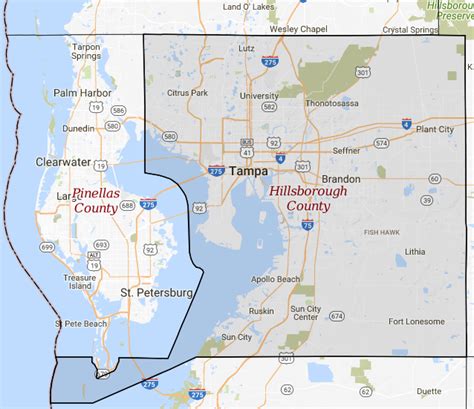 Hillsborough County Florida Map | Current Red Tide Florida Map