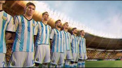 Himno Argentino Version FIFA   YouTube