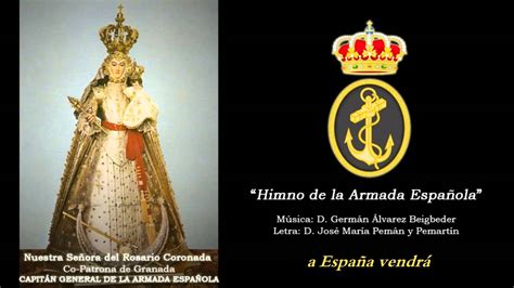 Himno de la Armada Española  con Letra    YouTube