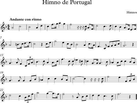 Himno de Portugal | Partituras, Himnos, Portugal