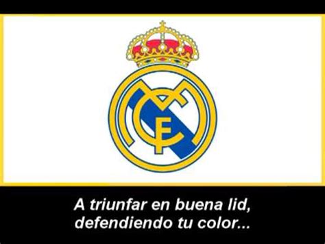Himno de Real Madrid   YouTube