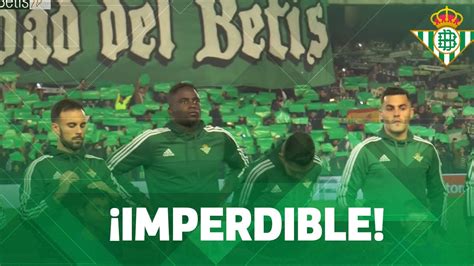 Himno del Real Betis en el partido contra el Sevilla ...